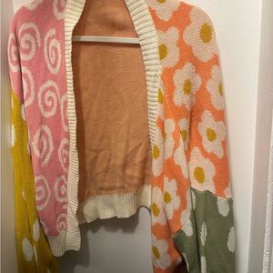 Colorful Patterned Women's Sweater